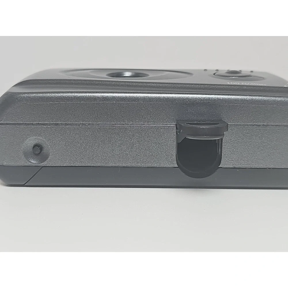 Vintage Snap Sights‎ Gray Poratble 35mm Point & Shoot Film Camera Built In Flash